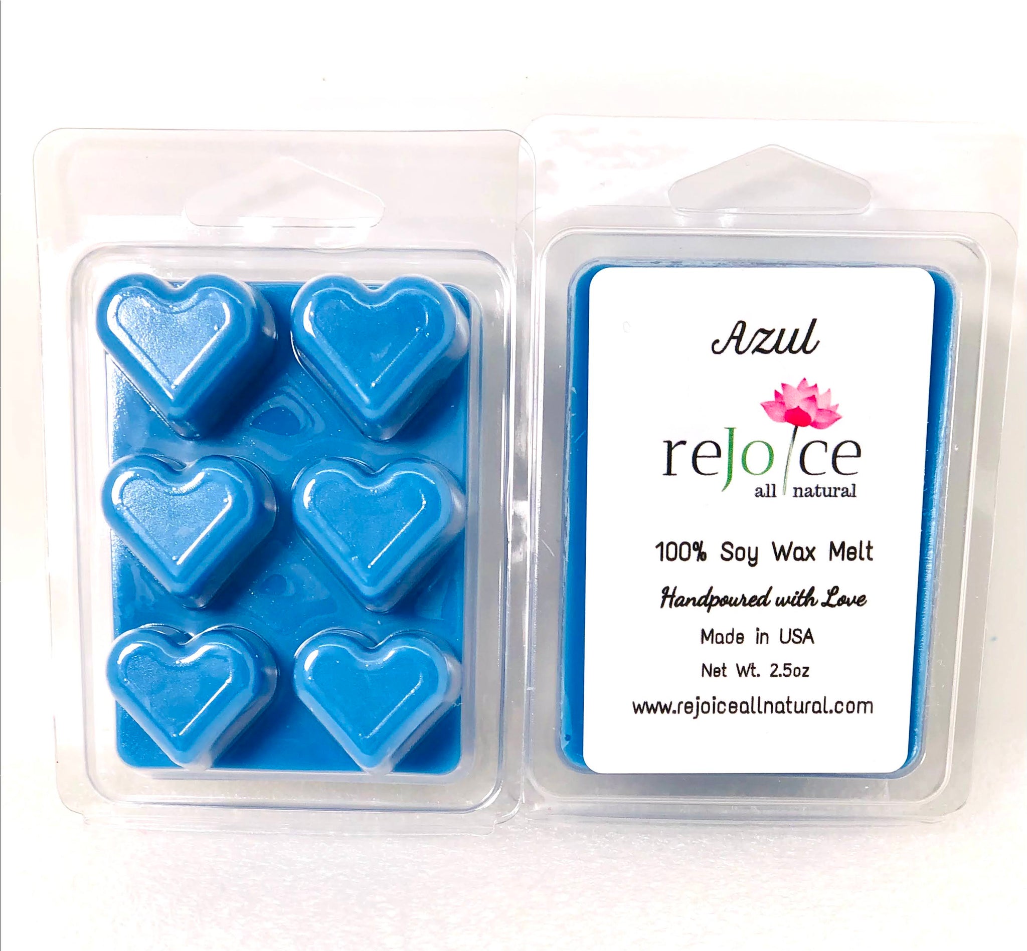 Heart Shape Wax Melts - Premium Soy Wax with Flowers – My Magic Place Shop